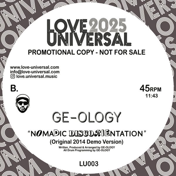 GE-OLOGY NOMADIC DISCORIENTATION PROMO